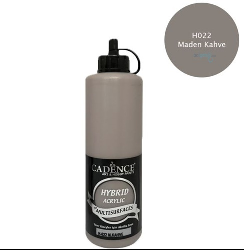Cadence Hybrıd Akrilik Multisurfaces 500 Ml H-022 Maden Kahve