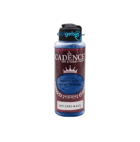 Cadence Kadife Tozu 120ml 349 Sax Mavi