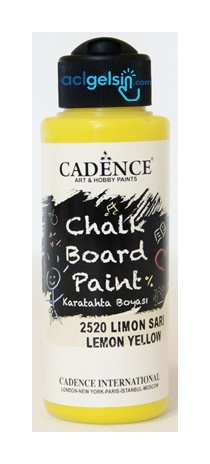 Cadence Kara Tahta Boyasi Limon Sarı 120 Ml 2520