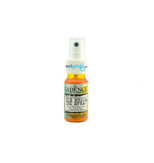 Cadence Mıx Medıa Sprey Mürekkep Boya 25 Ml Mm-03 Güneş Sarı