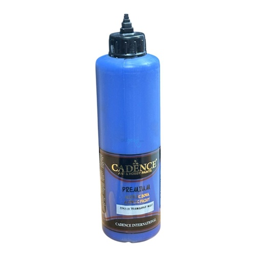 Cadence Premium Akrilik Boya 500 Ml 0253 Ultramarine Mavi