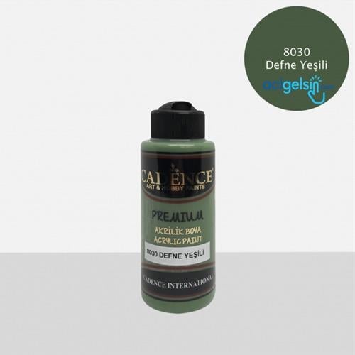 Cadence Premium Akrilik Boya Defne Yeşili 120 Ml -8030