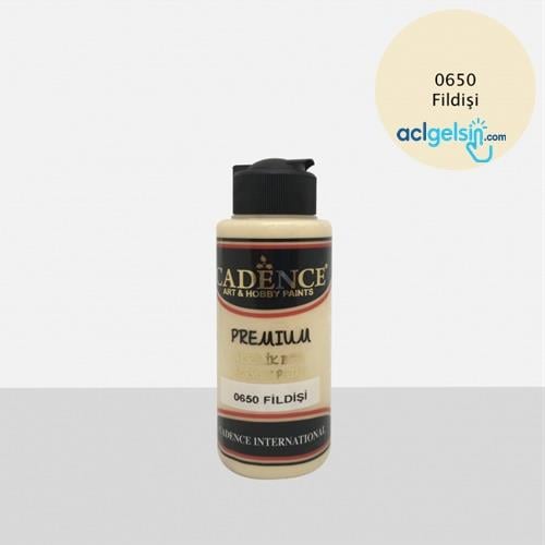 Cadence Premium Akrilik Boya Fildişi 120 Ml - 065