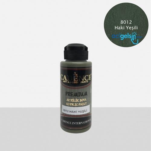 Cadence Premium Akrilik Boya Haki Yesil 120 Ml - 801