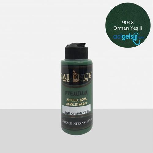 Cadence Premium Akrilik Boya Orman Yeşili 120 Ml- 9048