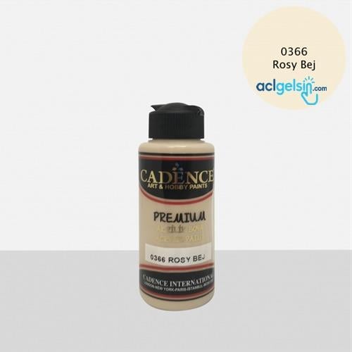 Cadence Premium Akrilik Boya Rosy Bej 120 Ml- 036