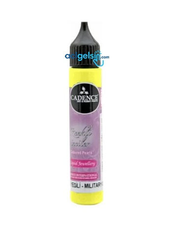 Cadence Renkli Inciler 573 Fosforlu Sari 25 Ml