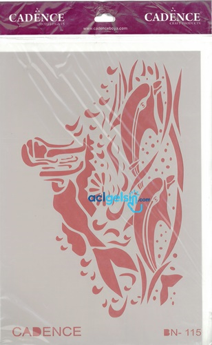 Cadence Stencil 25x35cm Bn-115