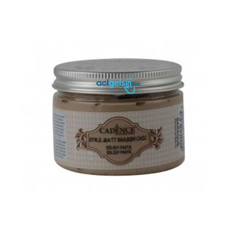 Cadence Style Matt Shabby Chic Rölyef Pasta 150 Ml S-4 Barok