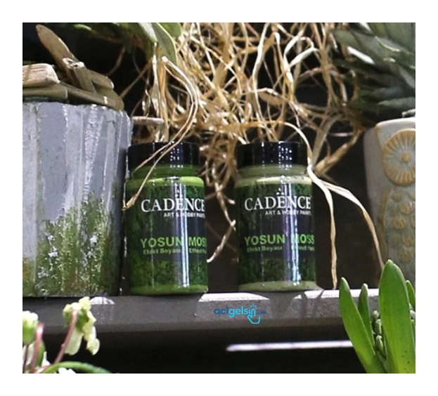 Cadence Yosun Efekt Boyası 90 Ml 3633 Açık Yeşil