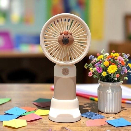 Capybara Taşınabilir Usb Şarjlı Mini El Vantilatörü
