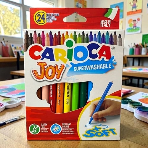 Carıoca 40615 Joy Keçeli Boya Kalemi 24lü