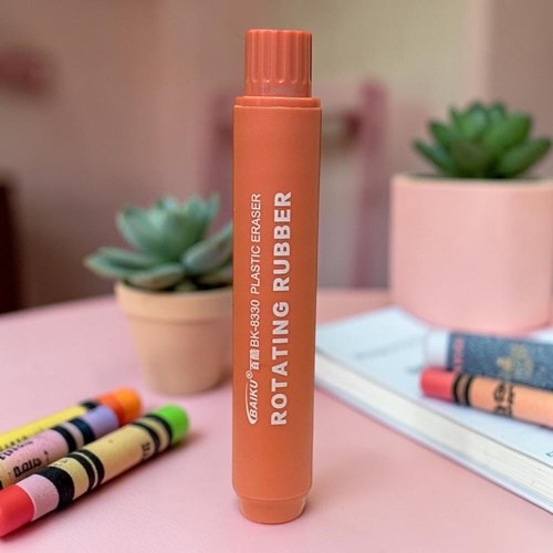 Çevirmeli Uzayan Silgi İz Bırakmaz Pastel Renkler Tekli