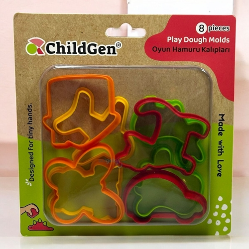 Childgen 8'li Oyun Hamuru Kalıbı