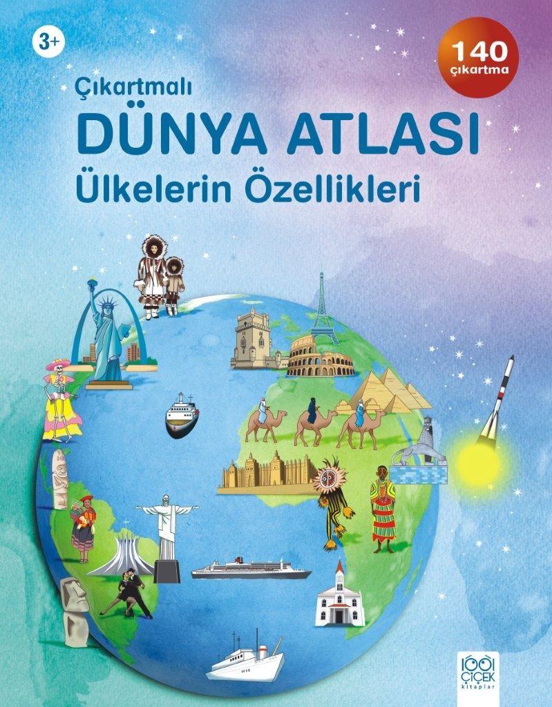 Çıkartmalı Dünya Atlası / Ülkelerin Özellikleri