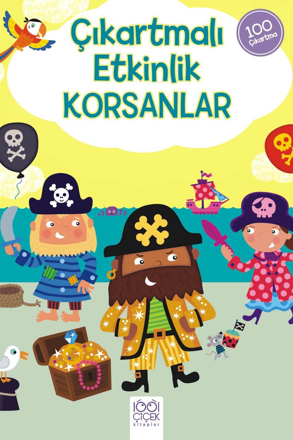 Çıkartmalı Etkinlik Kitabım - Korsanlar