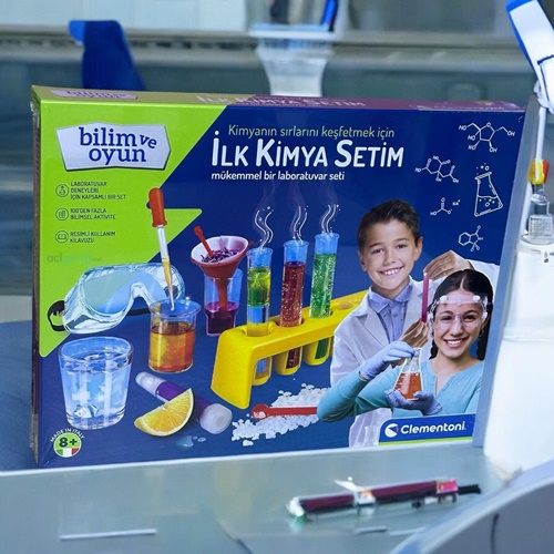 Clementoni Bilim Ve Oyun İlk Kimya Setim
