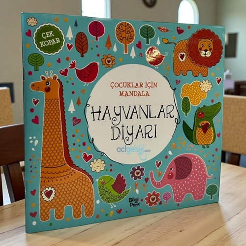 Çocuklar İçin Mandala – Hayvanlar Diyarı