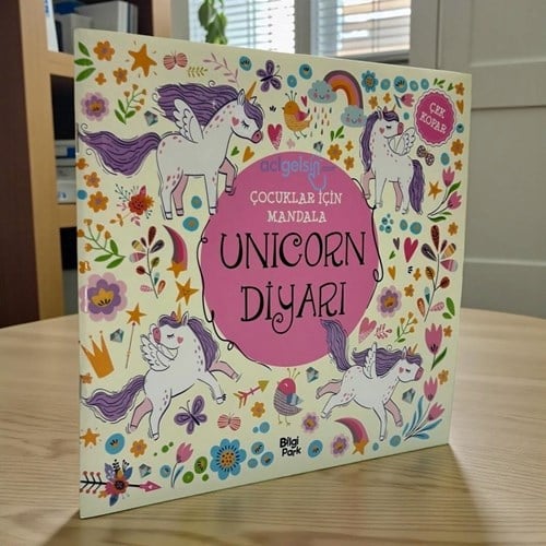 Çocuklar İçin Mandala – Unıcorn Diyarı - Çek Kopar