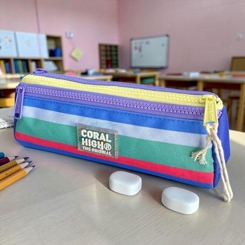 Coral Hıgh Kalem Çanta (üç Bölmeli) 31002