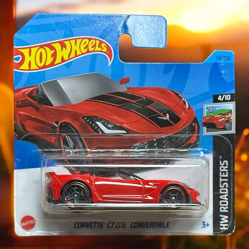 Corvette C7 Z06 Convertible Hot Wheels Tekli Araba