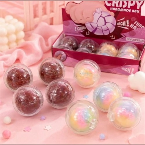 Crispy Handmade Ball Çıtır Dokulu Stres Topu
