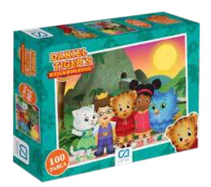 Daniel Tigers Puzzle 100