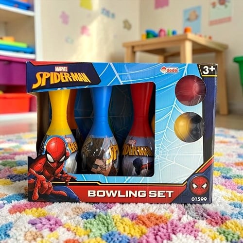 Dede Spiderman Kutulu Bowling Set