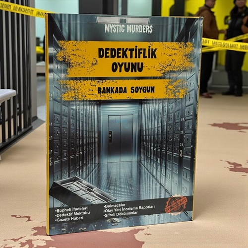 Dedektif Dava Çözme Oyunu Bankada Soygun
