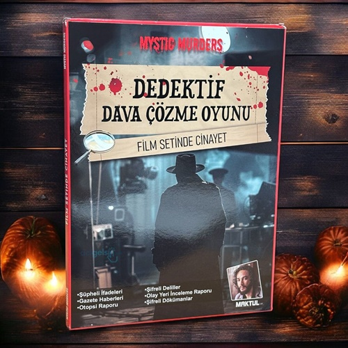 Dedektif Dava Çözme Oyunu Film Setinde Cinayet