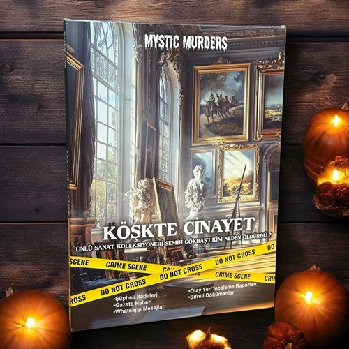 Dedektif Dava Çözme Oyunu Köşkte Cinayet