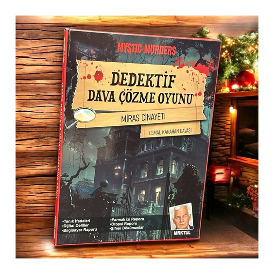 Dedektif Dava Çözme Oyunu Miras Cinayeti