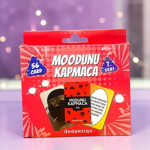 Dedektiqo Moodunu Kapmaca Eğlence Kart Oyunu 7. Seri
