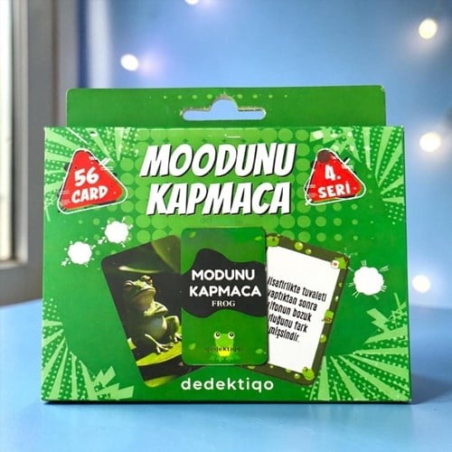 Dedektiqo Moodunu Kapmaca Eğlence Kart Oyunu 4. Seri