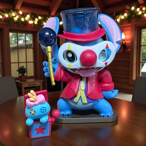 Dek Premium Seri 11'cm Aksesuarlı Stitch Figür