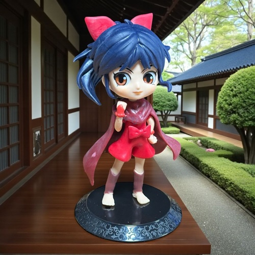 Dekoratif Büyük Boy İnuyasha Japon Figür Yashahime Princess