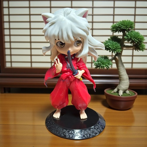 Dekoratif Büyük Boy İnuyasha Japon Figür Sesshomaru