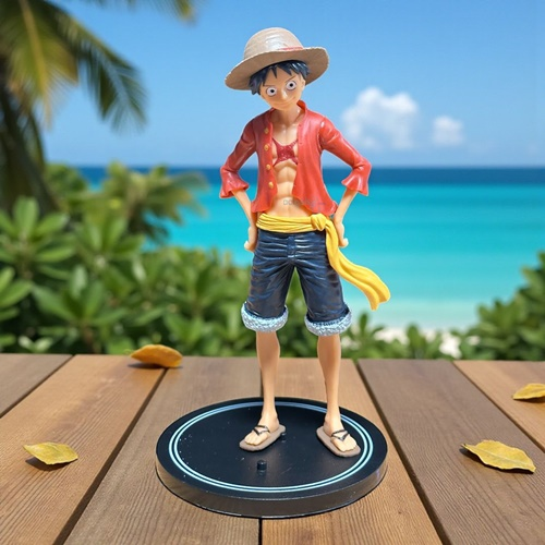Dekoratif Büyük Boy One Piece Anime/manga Figür Monkey D.luffy