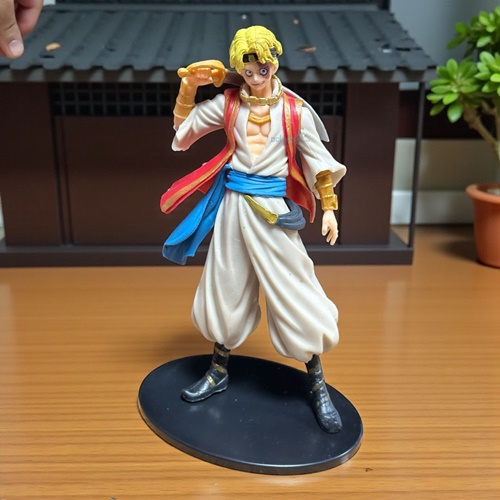 Dekoratif Büyük Boy One Piece Anime/manga Figür Monkey D. Luffy – Aladdin