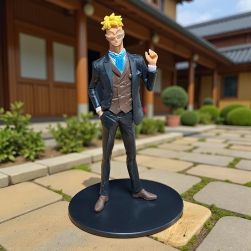 Dekoratif Büyük Boy One Piece Anime/manga Figür Sabo