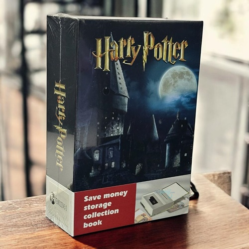 Dekoratif Harry Potter Kitap Görünümlü Kilitli Kasa