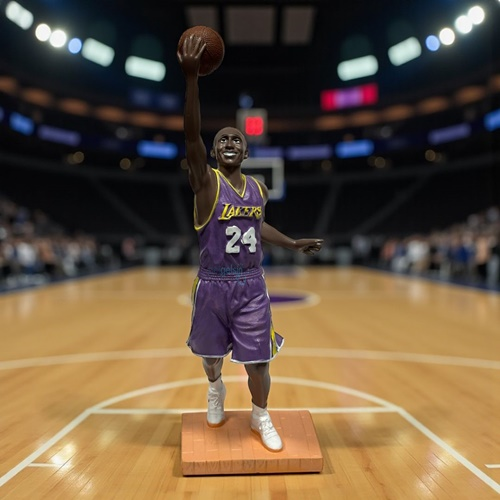 Dekoratif Lakers Basketbolcu Figür Bryant Biblo