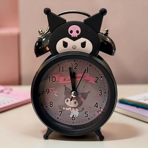 Dekoratif Masaüstü Çalar Saat Kuromi