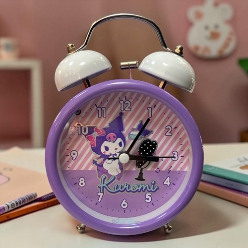 Dekoratif Masaüstü Çalar Saat Kuromi