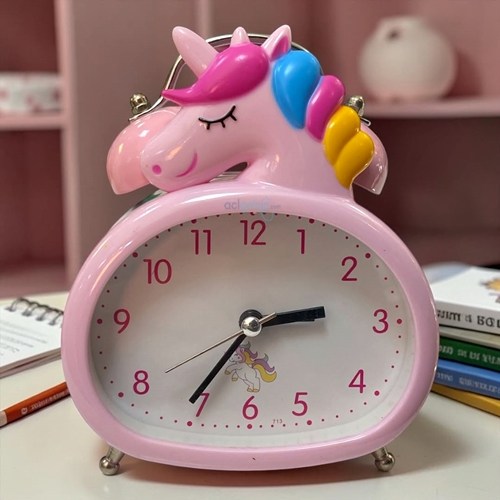 Dekoratif Masaüstü Çalar Saat Unicorn