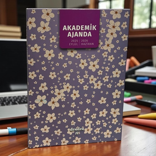 Denden Akademik Ajanda 2025-2026 Papatya