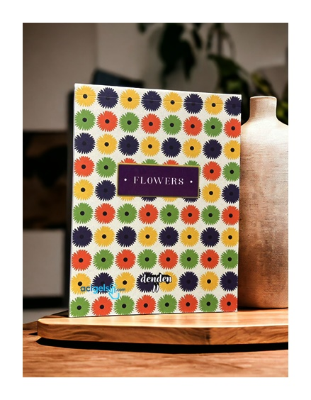 Denden Flowers Küçük Bloknot Defter