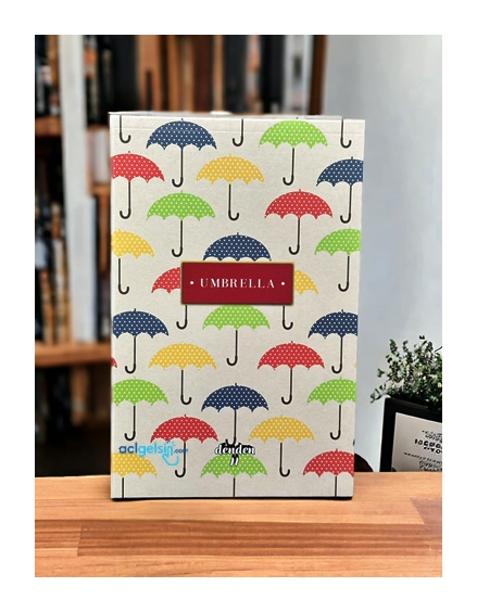 Denden Umbrella Soft Çizgisiz Bloknot