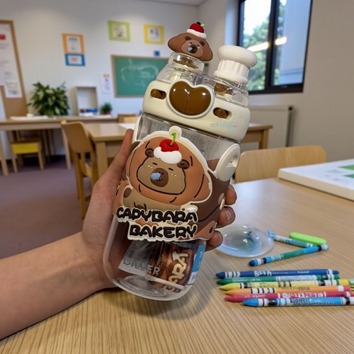 Dıller Cappy Bara 580 Ml Boyun Askılı Trıtan Su Matarası 2550