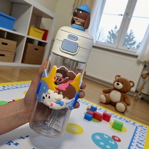 Diller Ppy 600 Ml Boyun Askılı Tritan Su Matarası 2551